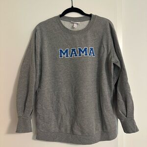 Mama maternity sweatshirt